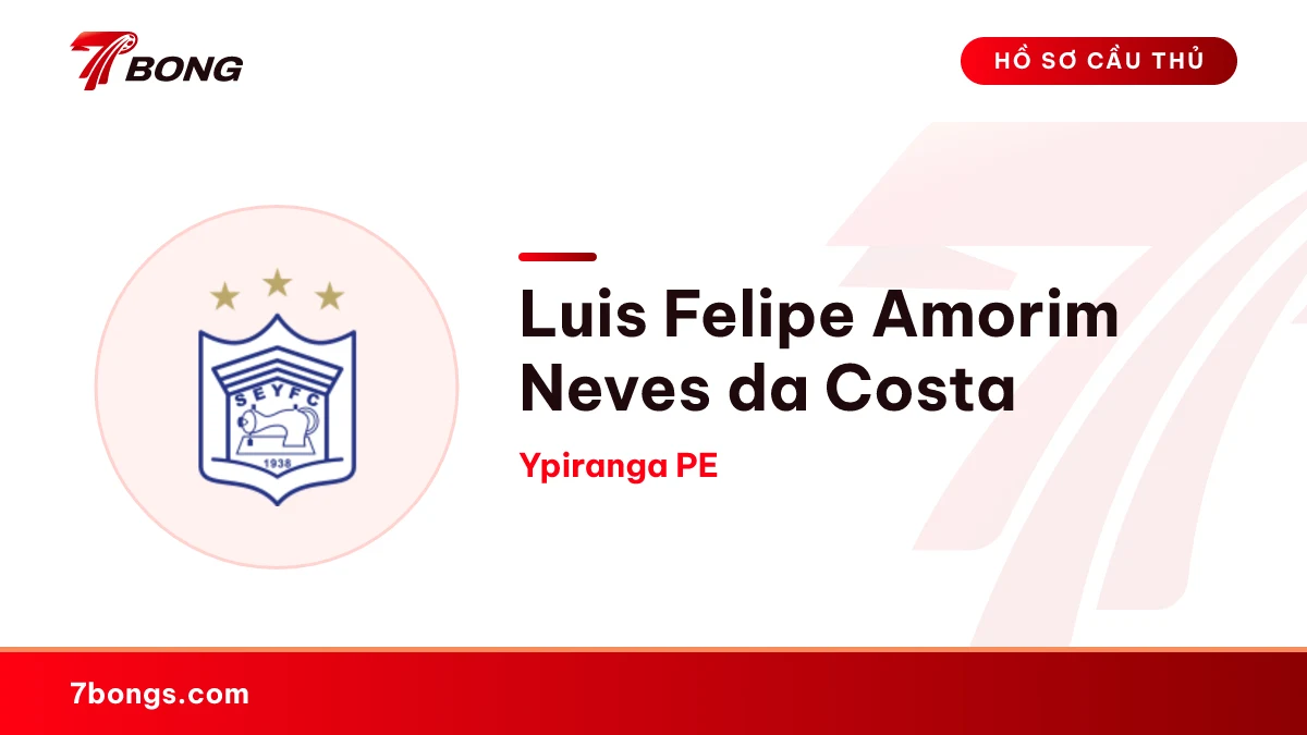 Luis Felipe Amorim Neves da Costa — Ypiranga PE