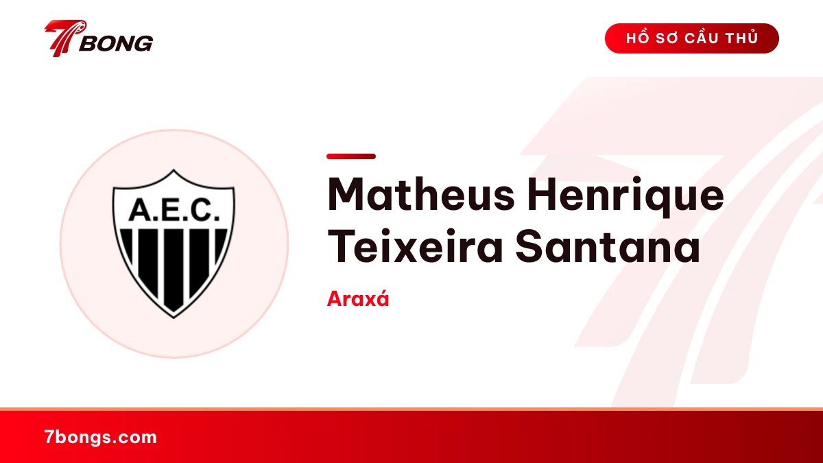 Matheus Henrique Teixeira Santana — Araxá