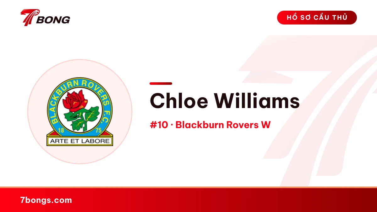 Chloe Williams — Blackburn Rovers W