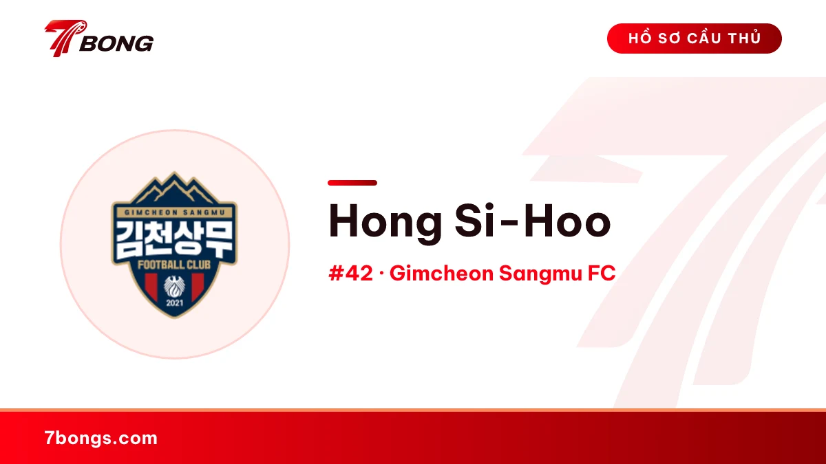 Hong Si-Hoo — Gimcheon Sangmu FC