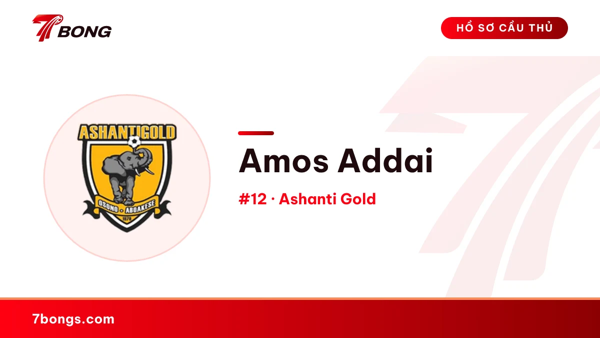 Amos Addai — Ashanti Gold
