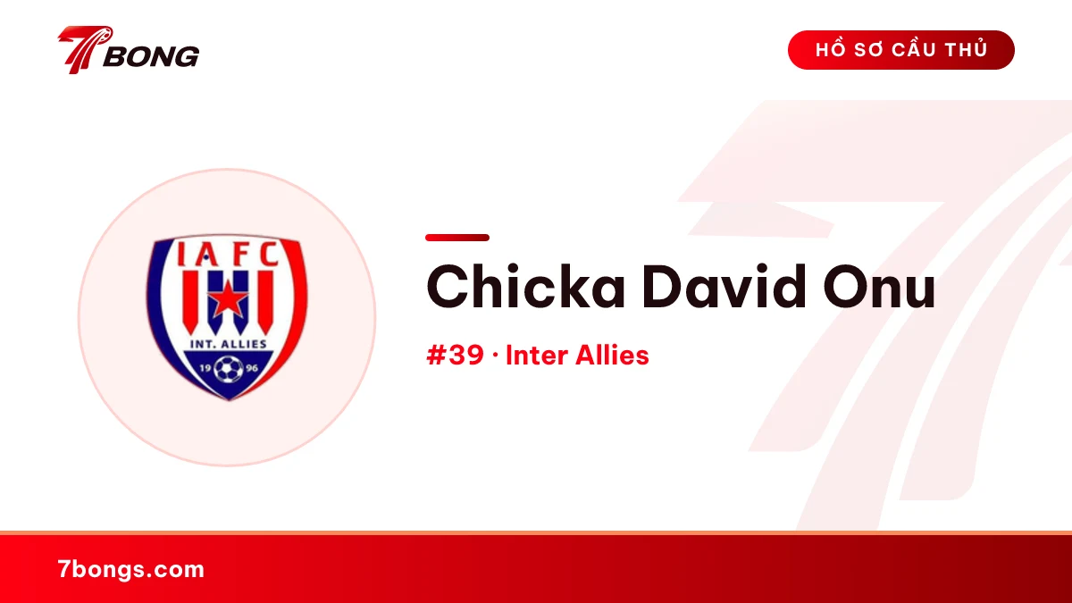 Chicka David Onu — Inter Allies