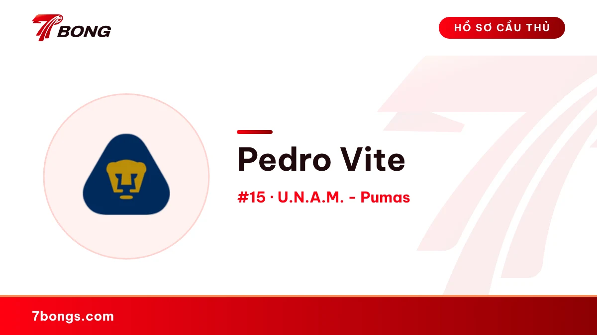 Pedro Vite — U.N.A.M. - Pumas