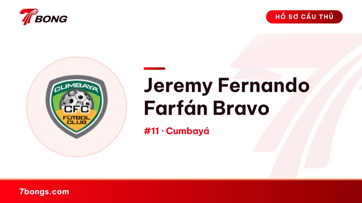 Jeremy Fernando Farfán Bravo — Cumbayá