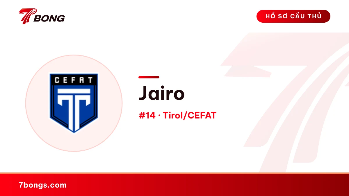 Jairo — Tirol/CEFAT