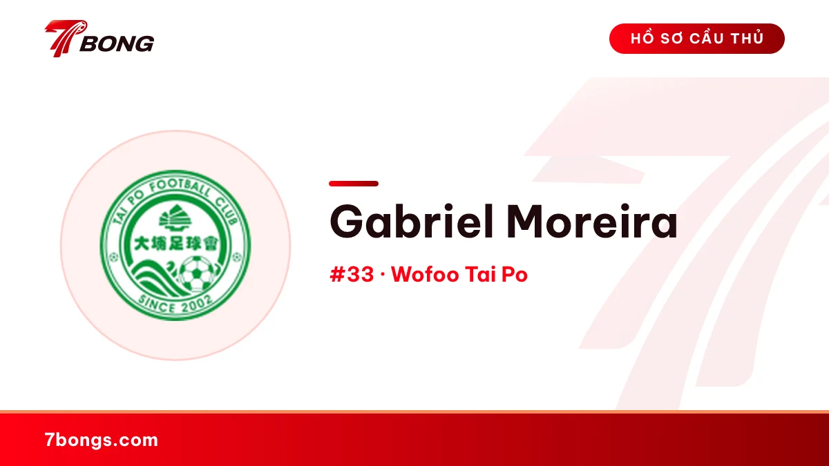 Gabriel Moreira — Wofoo Tai Po