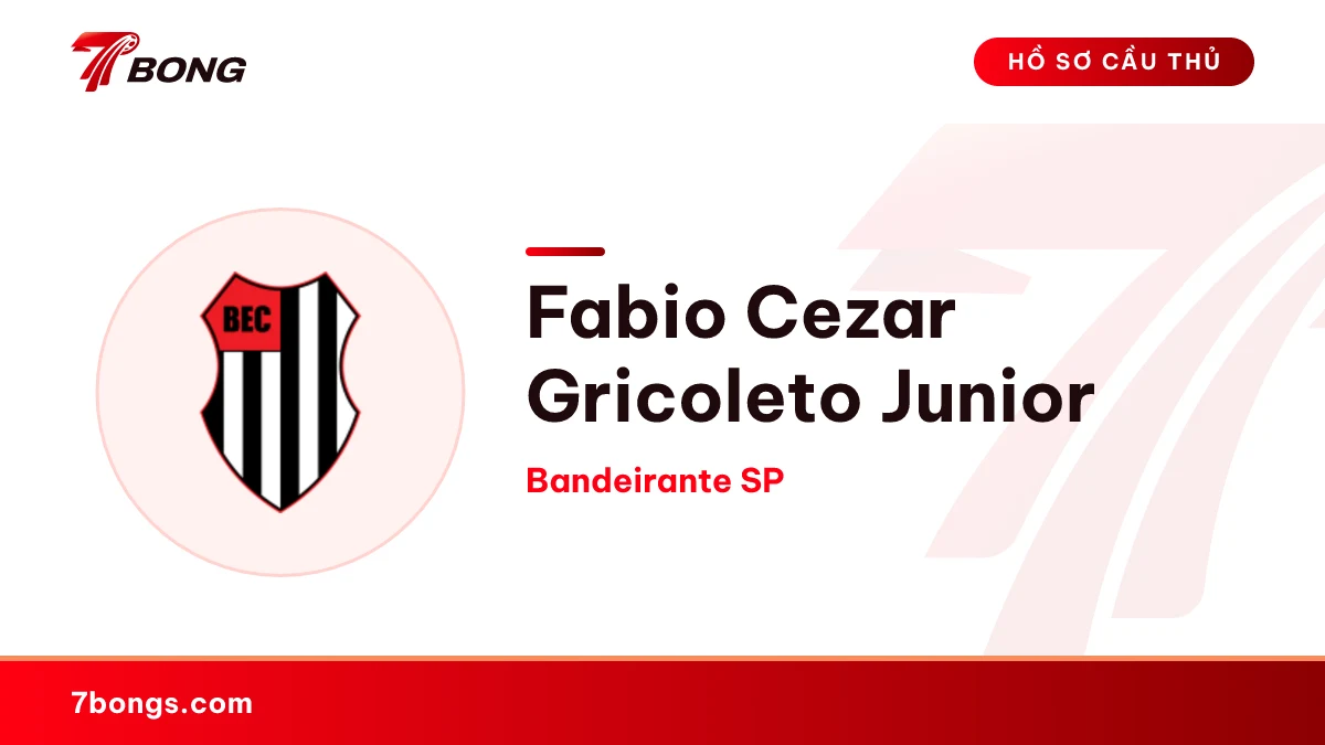 Fabio Cezar Gricoleto Junior — Bandeirante SP