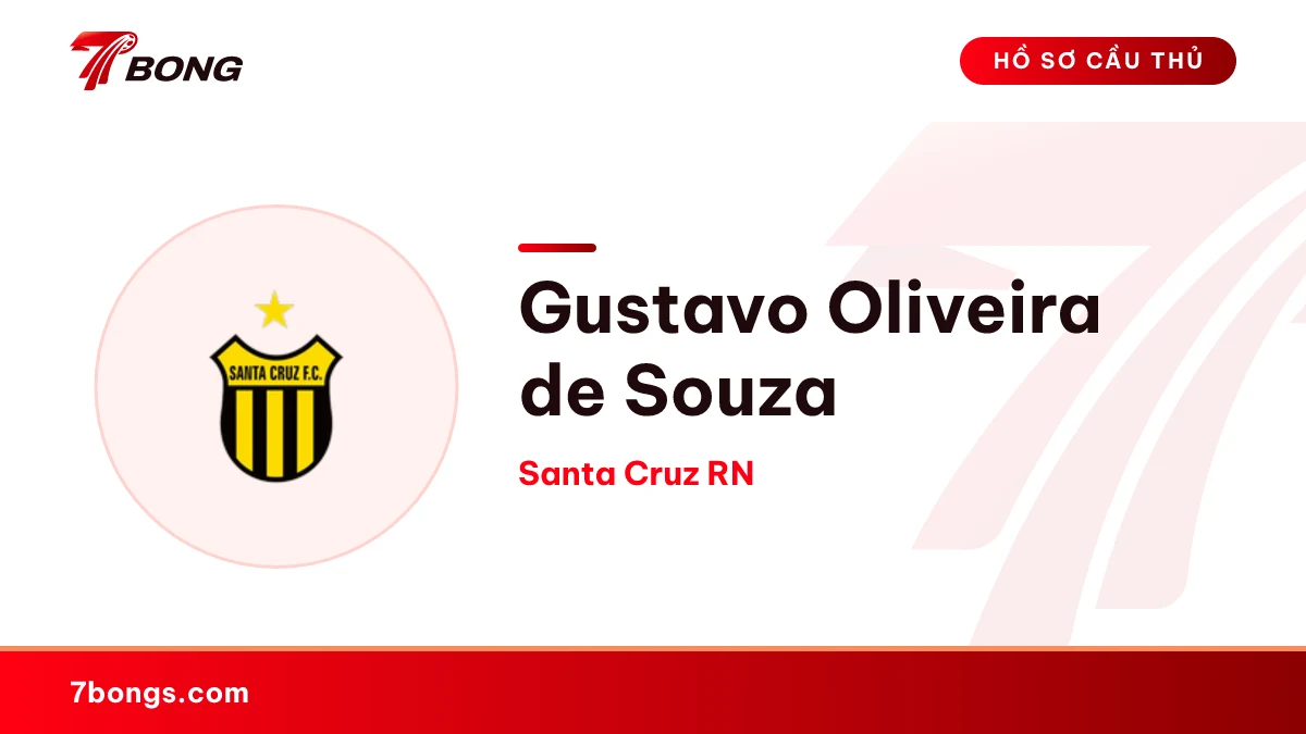 Gustavo Oliveira de Souza — Santa Cruz RN