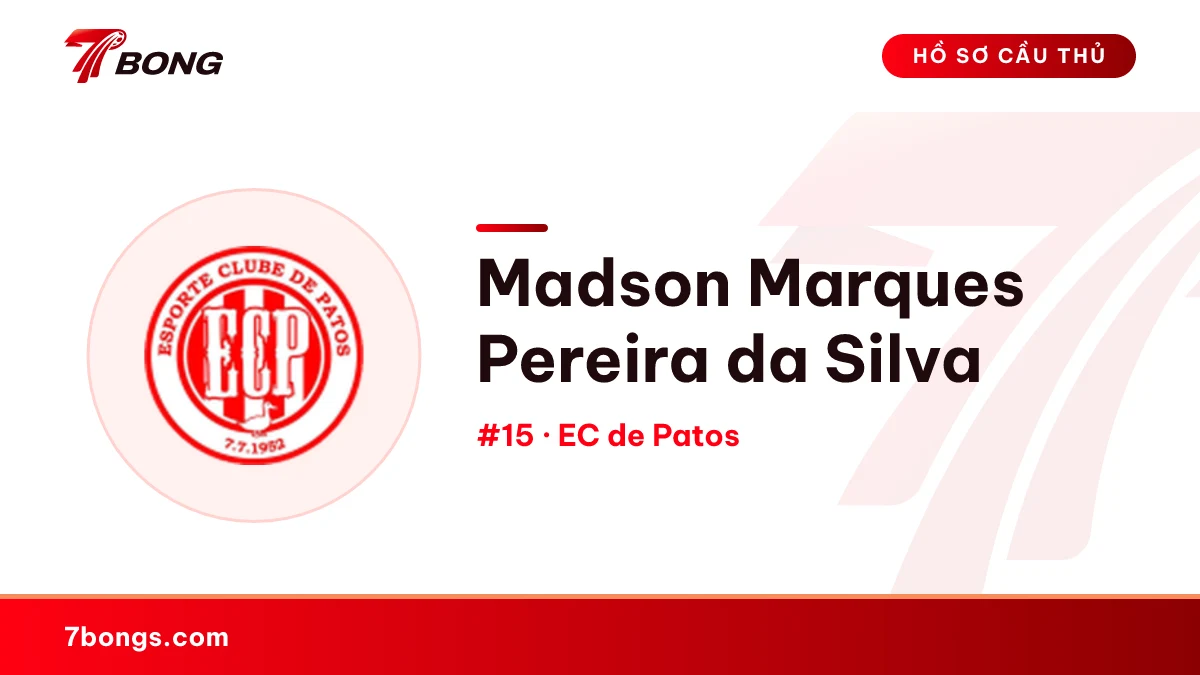 Madson Marques Pereira da Silva — EC de Patos