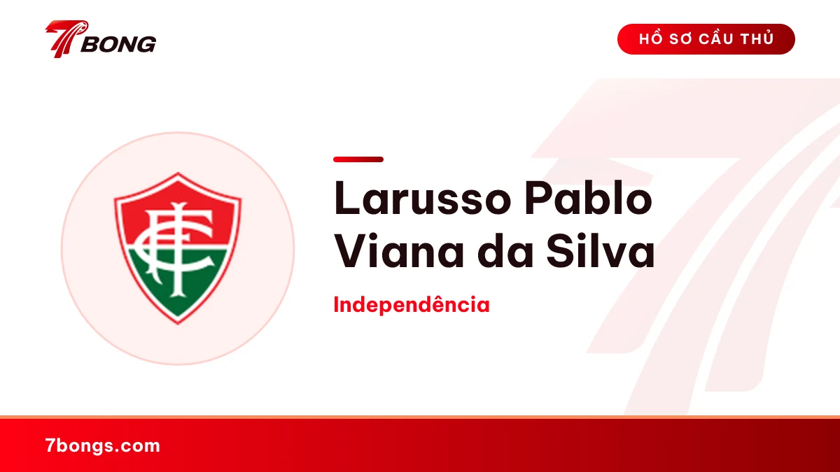 Larusso Pablo Viana da Silva — Independência