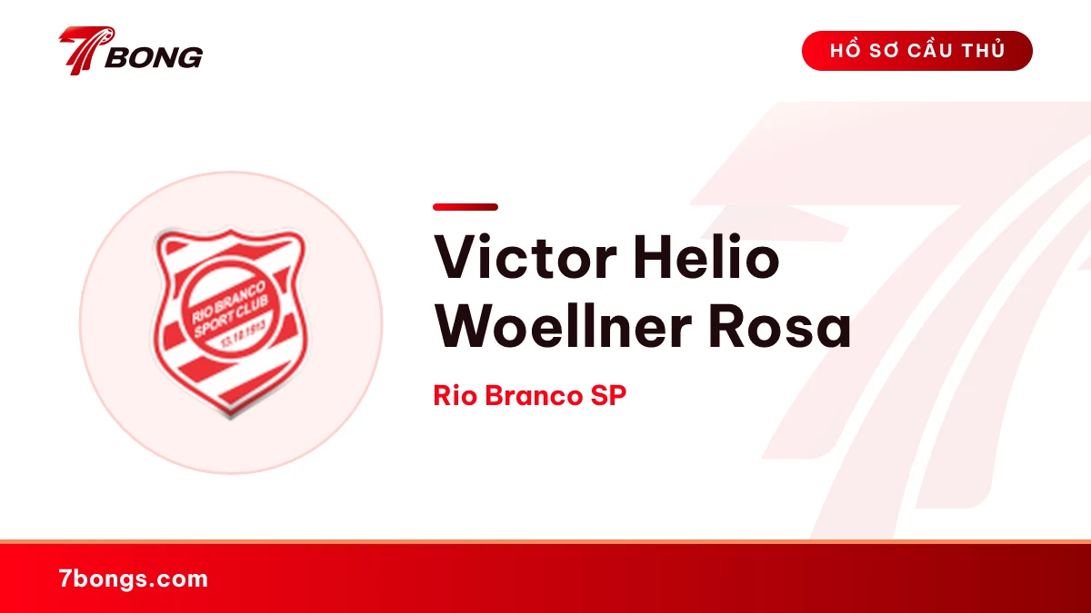 Victor Helio Woellner Rosa — Rio Branco SP