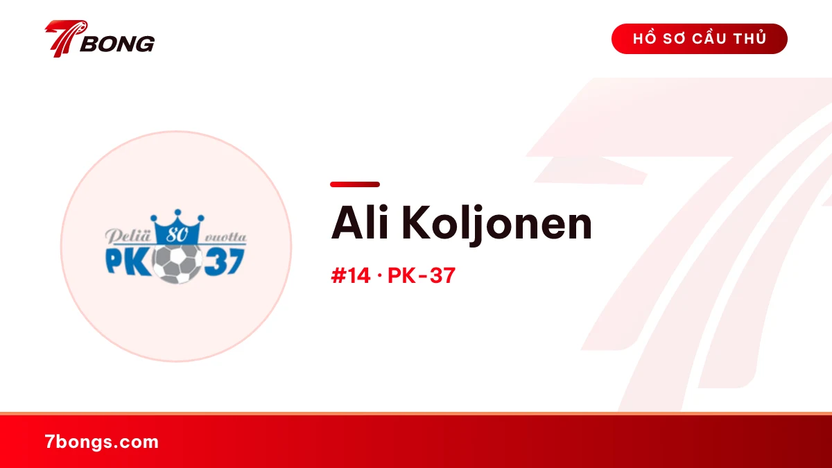 Ali Koljonen — PK-37