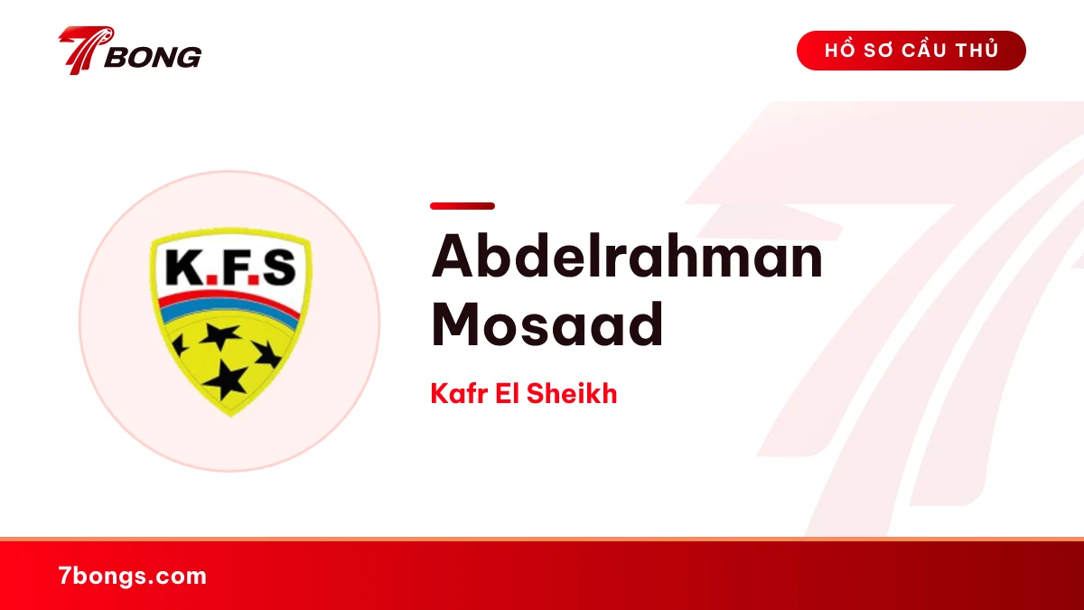 Abdelrahman Mosaad — Kafr El Sheikh