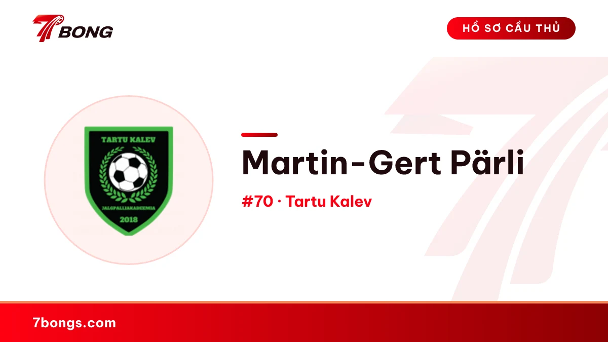 Martin-Gert Pärli — Tartu Kalev