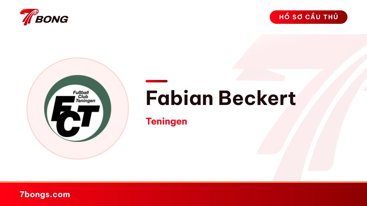 Fabian Beckert — Teningen