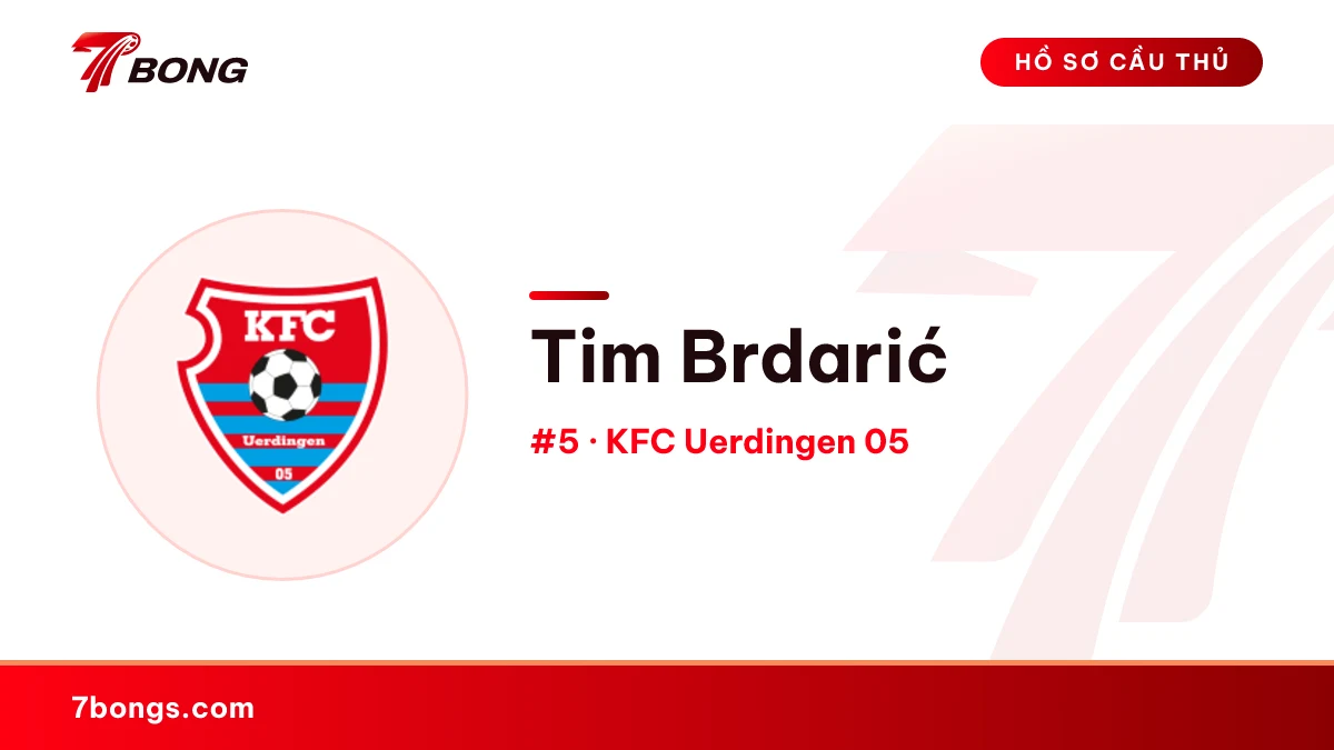 Tim Brdarić — KFC Uerdingen 05