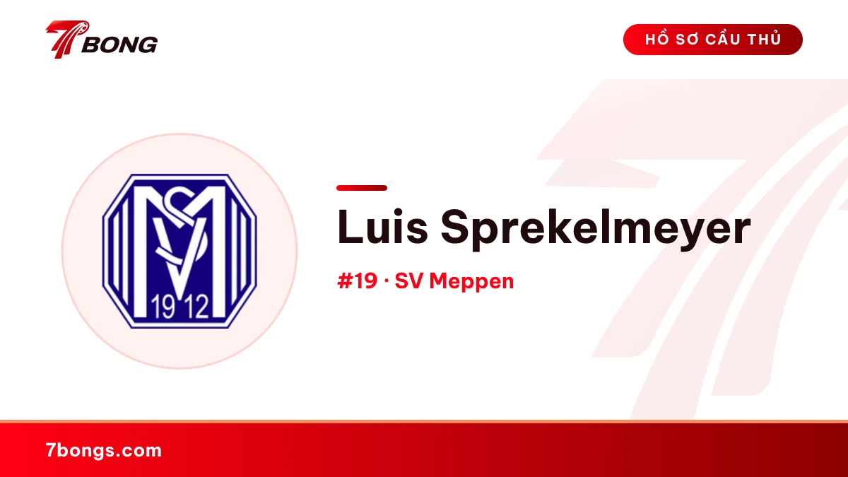 Luis Sprekelmeyer — SV Meppen