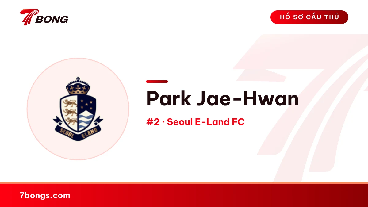 Park Jae-Hwan — Seoul E-Land FC