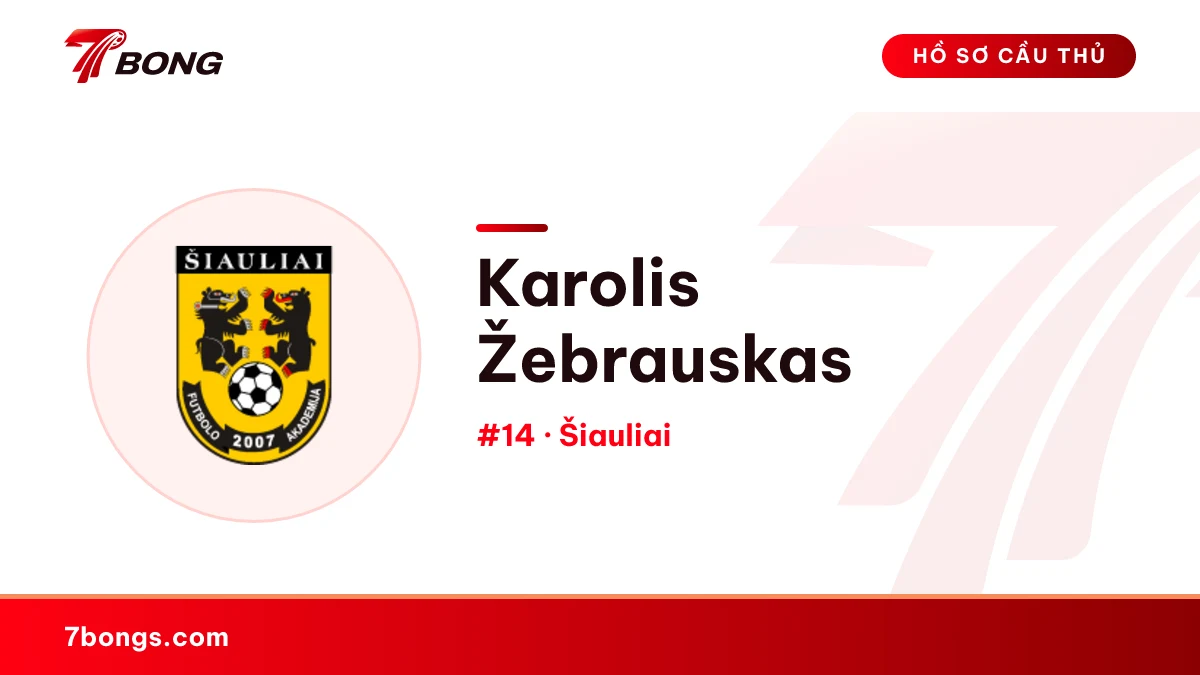 Karolis Žebrauskas — Šiauliai