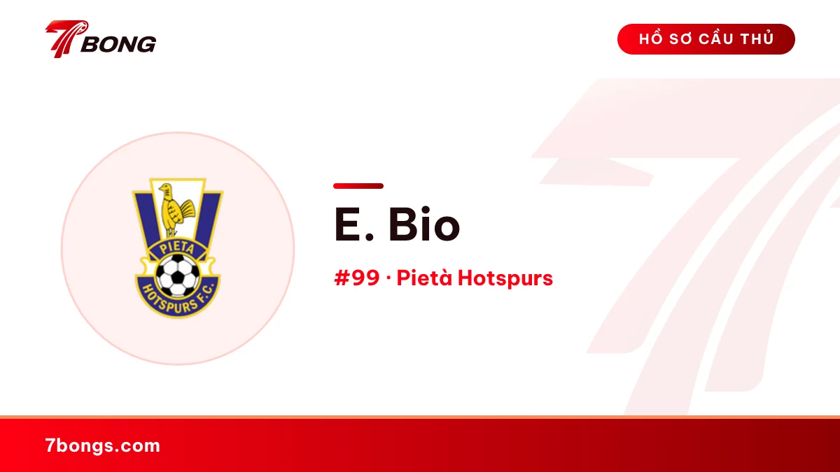 E. Bio — Pietà Hotspurs