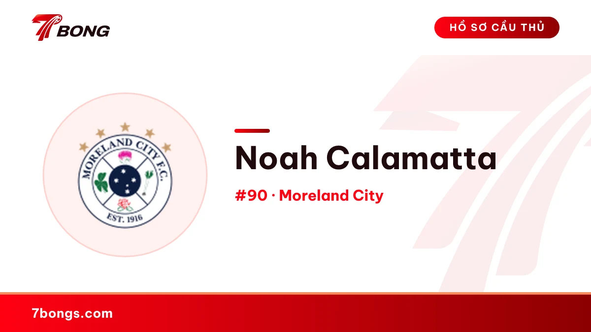 Noah Calamatta — Moreland City