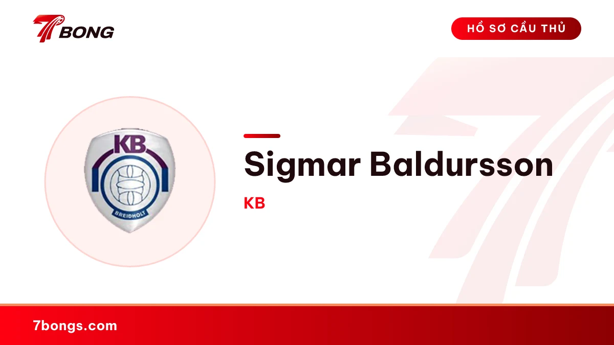 Sigmar Baldursson — KB