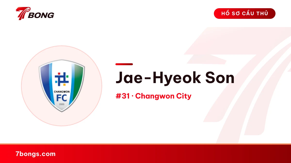 Jae-Hyeok Son — Changwon City