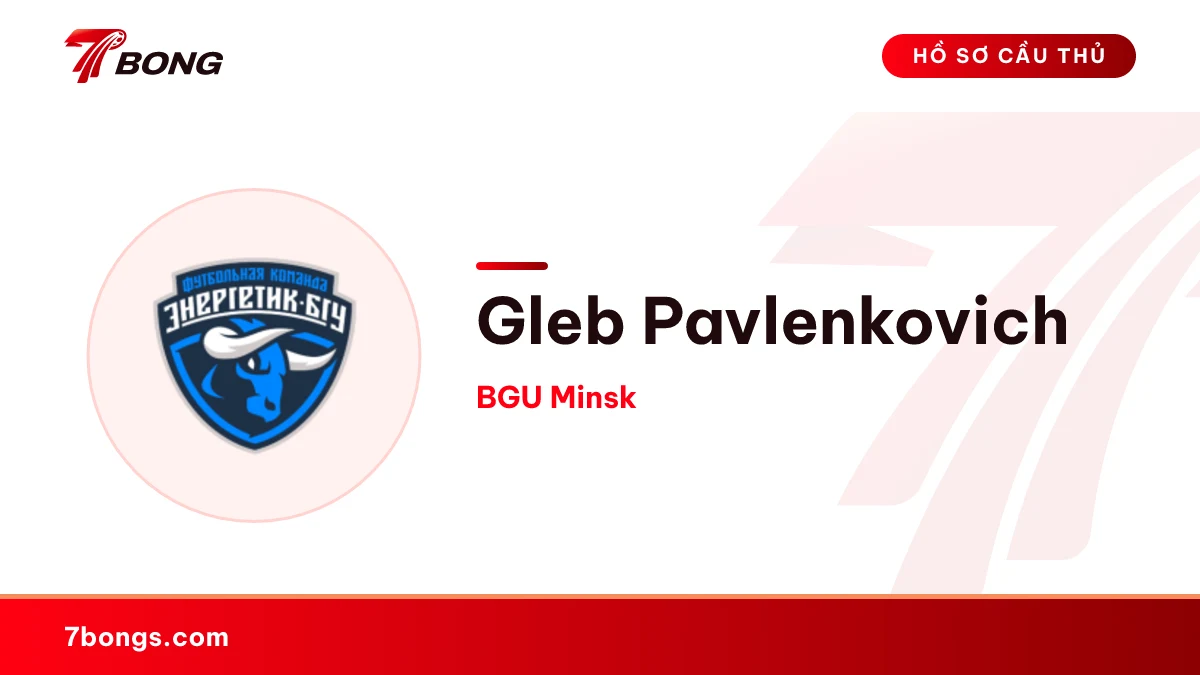 Gleb Pavlenkovich — BGU Minsk