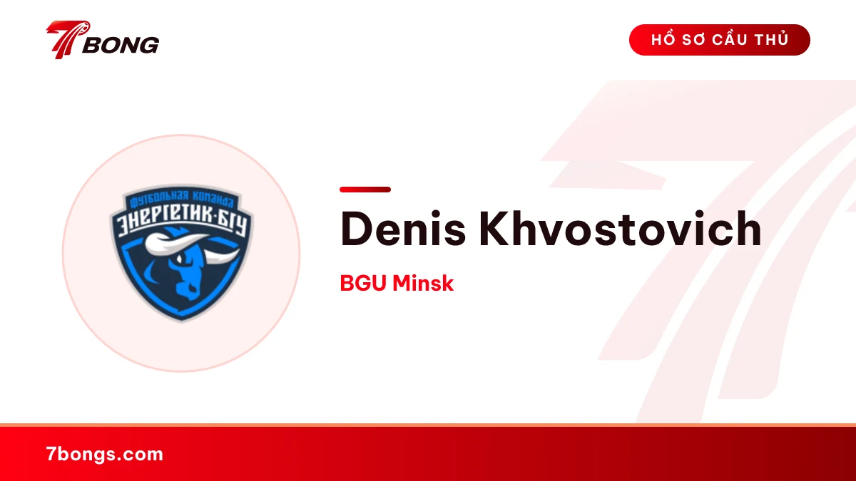 Denis Khvostovich — BGU Minsk