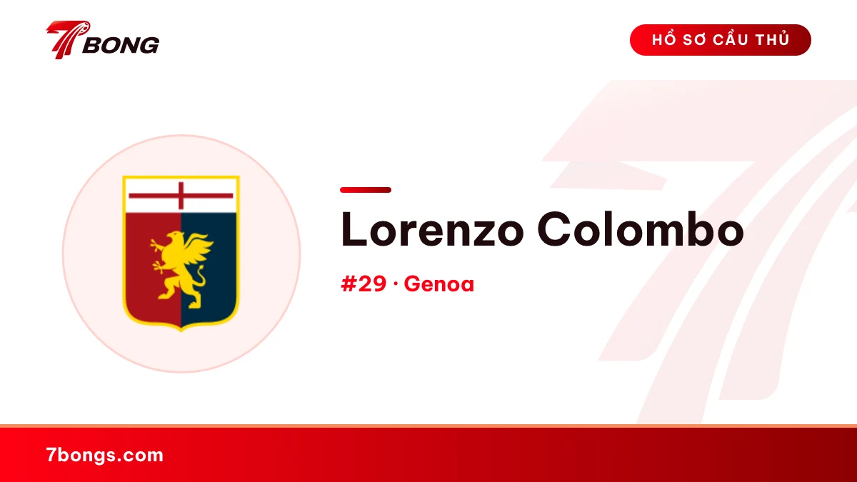 Lorenzo Colombo — Genoa