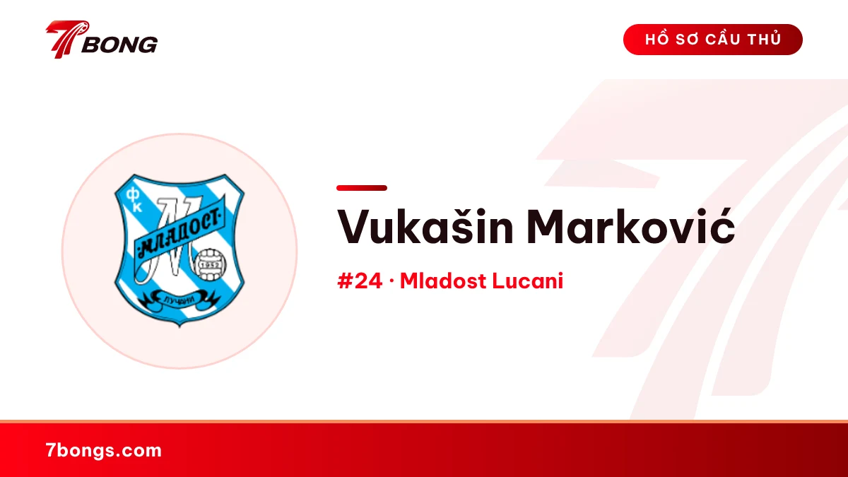 Vukašin Marković — Mladost Lucani