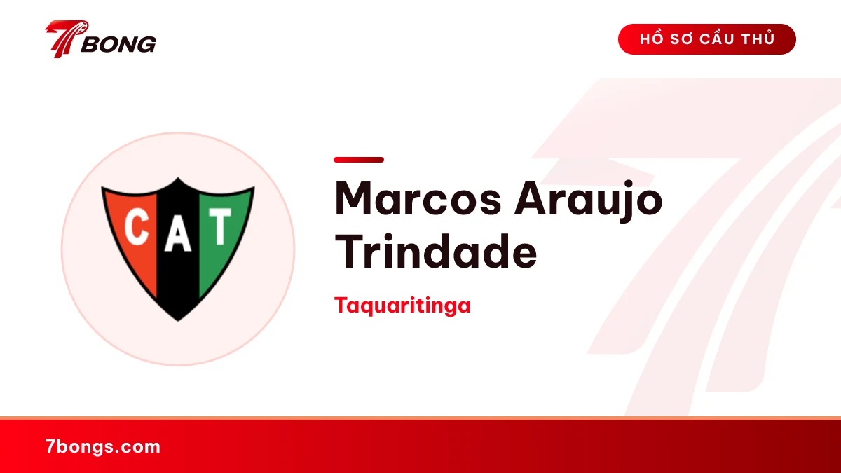 Marcos Araujo Trindade — Taquaritinga
