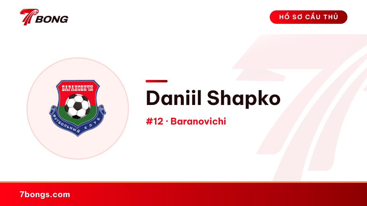 Daniil Shapko — Baranovichi