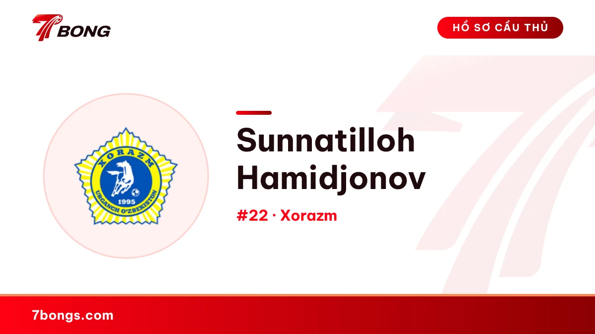 Sunnatilloh Hamidjonov — Xorazm