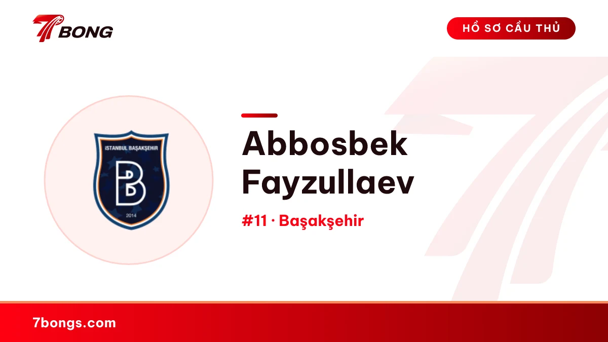 Abbosbek Fayzullaev — Başakşehir