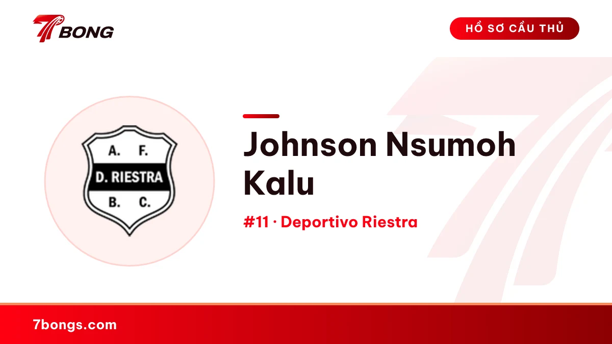 Johnson Nsumoh Kalu — Deportivo Riestra