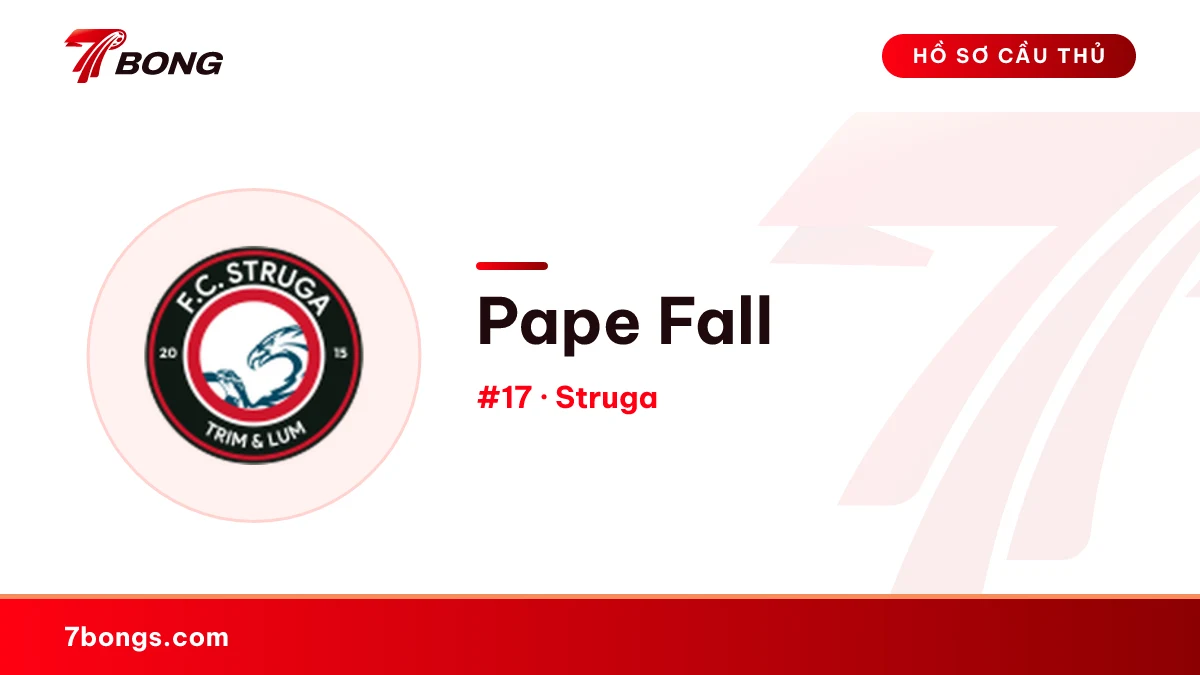 Pape Fall — Struga