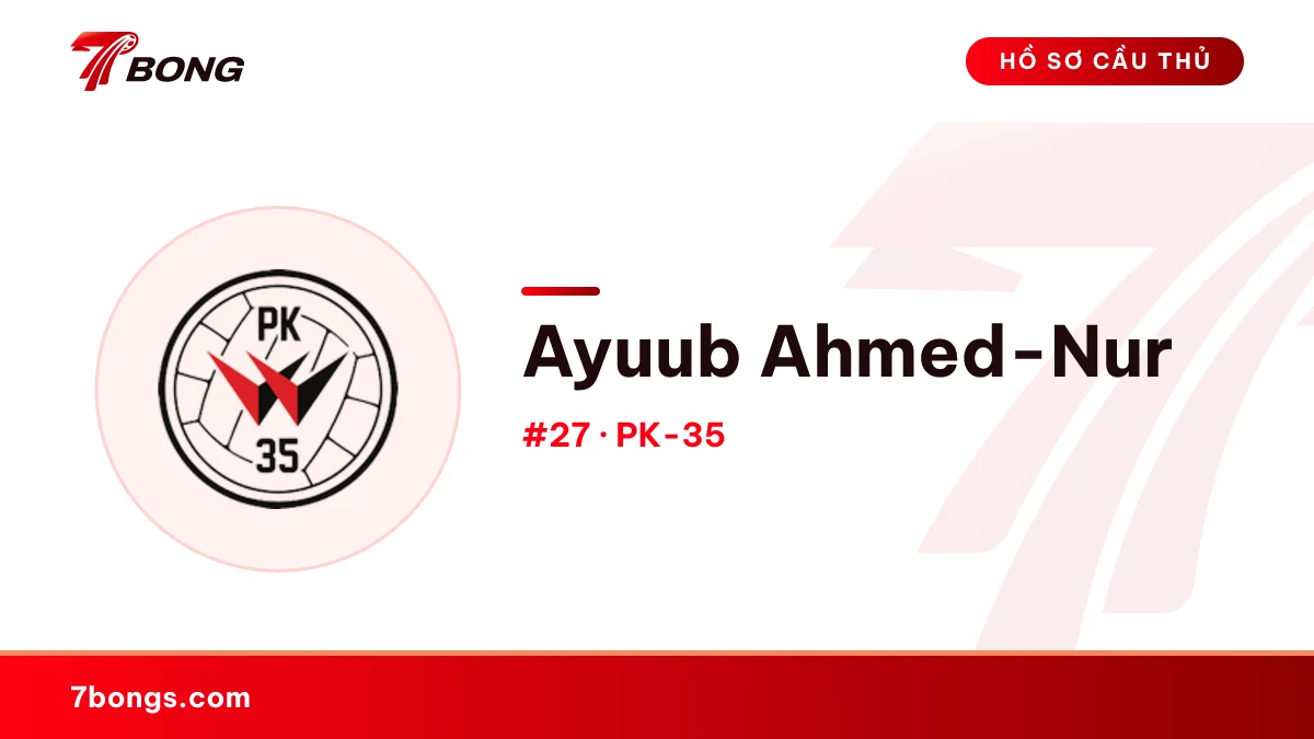 Ayuub Ahmed-Nur — PK-35