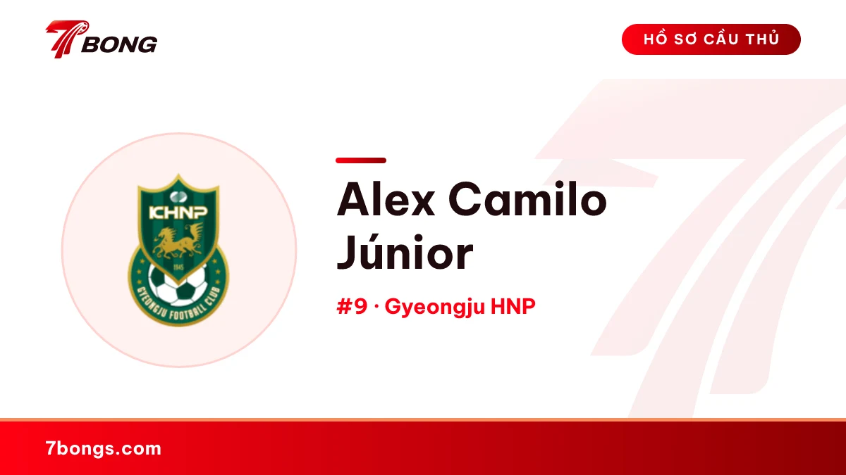 Alex Camilo Júnior — Gyeongju HNP