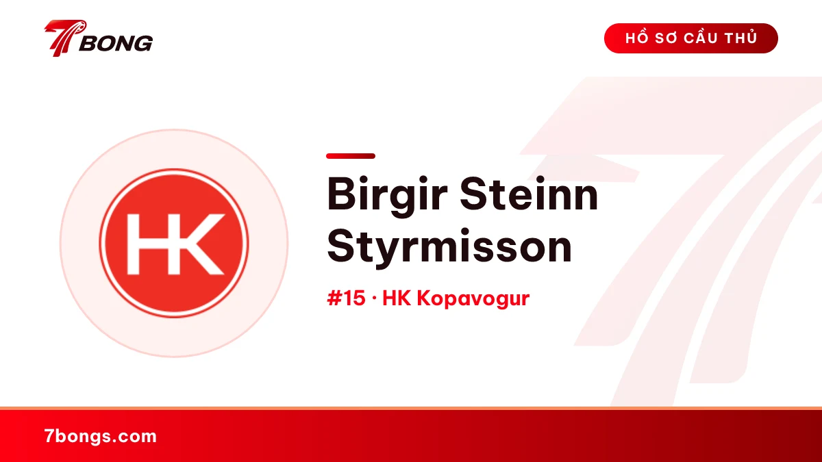 Birgir Steinn Styrmisson — HK Kopavogur