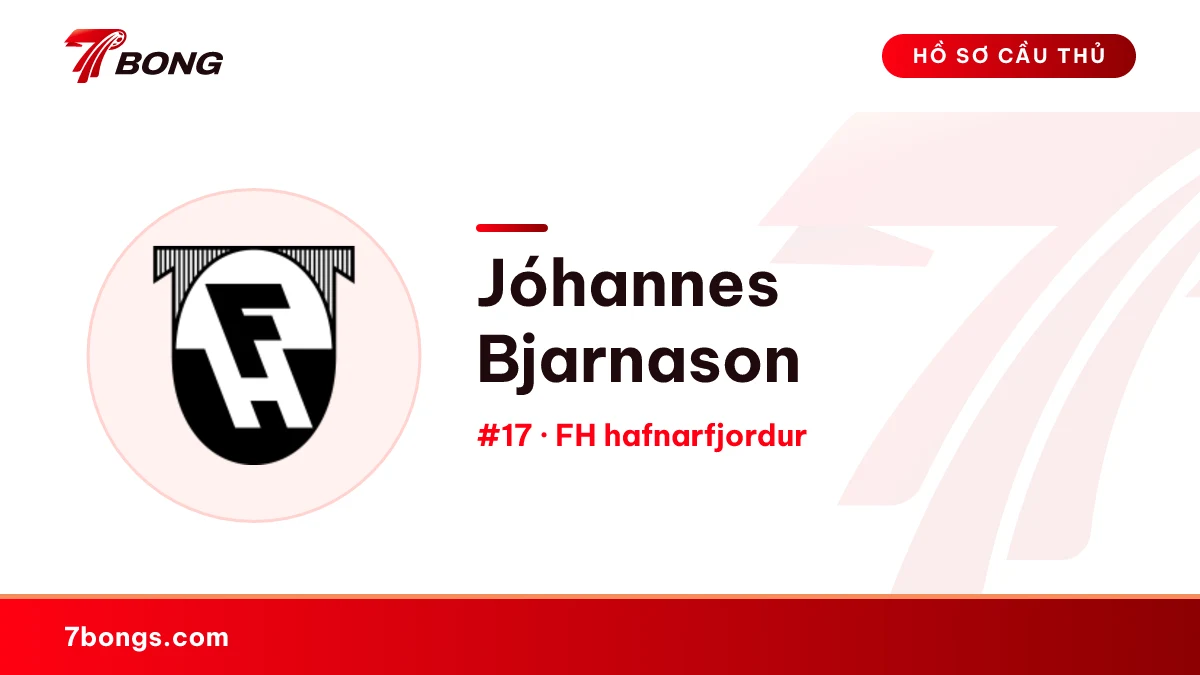 Jóhannes Bjarnason — FH hafnarfjordur