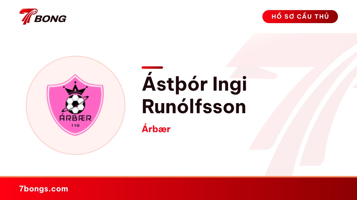 Ástþór Ingi Runólfsson — Árbær