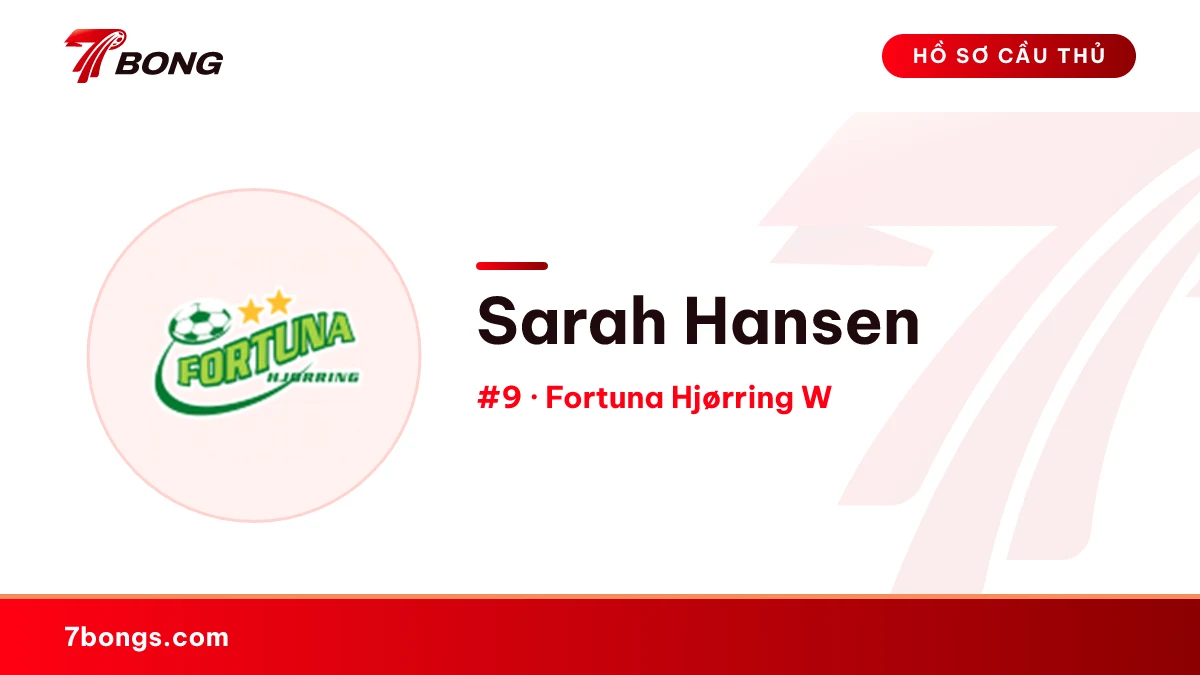 Sarah Hansen — Fortuna Hjørring W