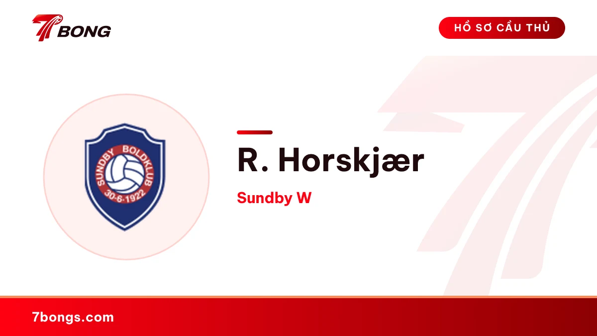 R. Horskjær — Sundby W