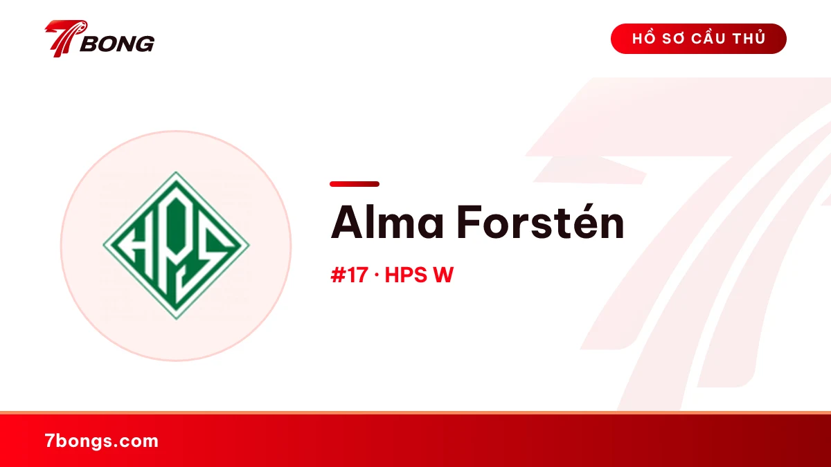 Alma Forstén — HPS W