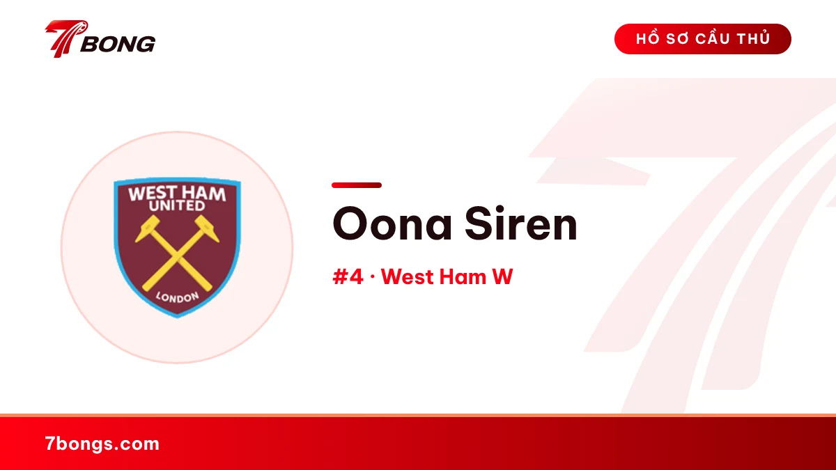 Oona Siren — West Ham W