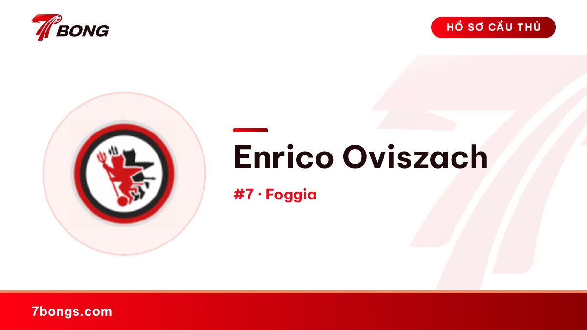 Enrico Oviszach — Foggia
