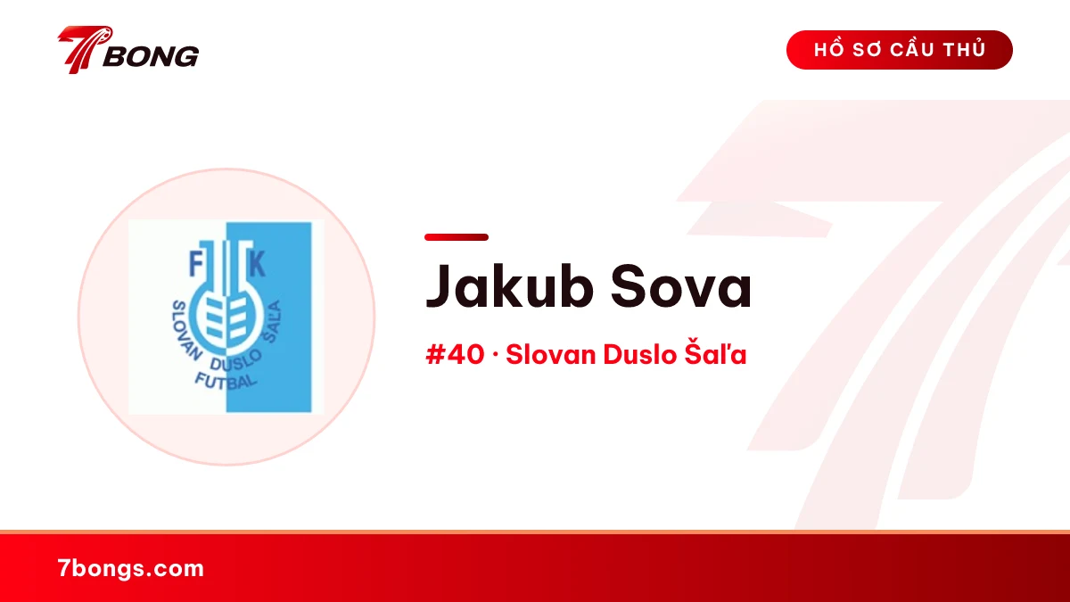 Jakub Sova — Slovan Duslo Šaľa