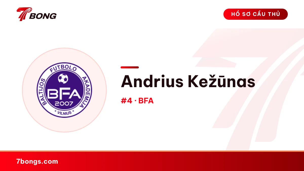 Andrius Kežūnas — BFA