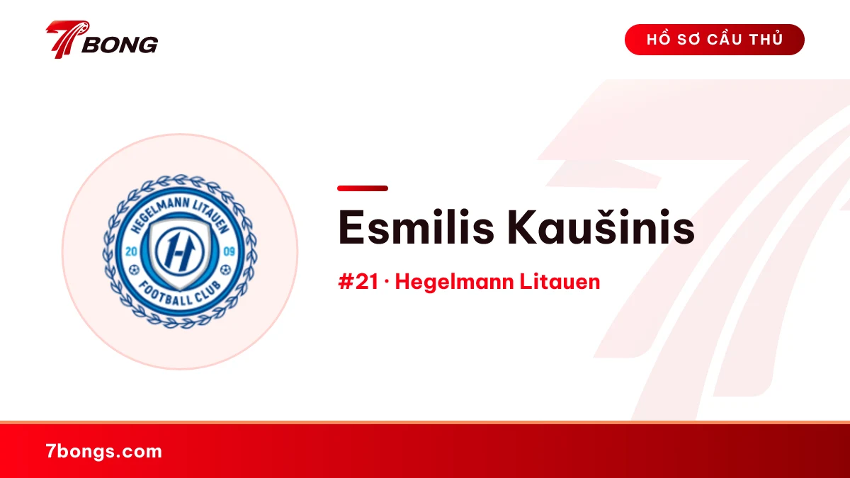 Esmilis Kaušinis — Hegelmann Litauen
